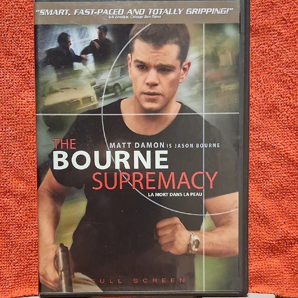 DVD SALE 📽️5/$15 - 10/$25 🎞️ Universal The Bourne Supremacy DVD
